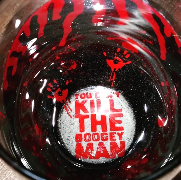 Custom Wineglass (Halloween) read deascrip. - Picture 2 of 2